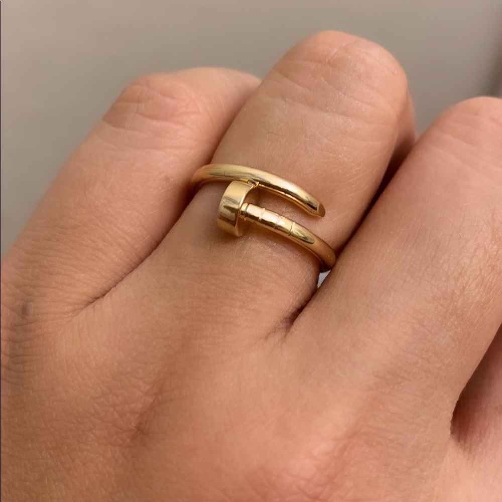 18k Saudi Gold Ring